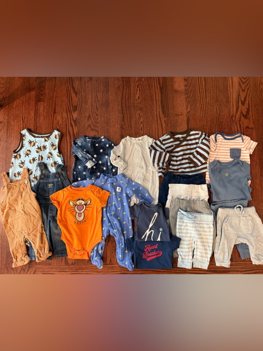 Baby Boy Size 0-3 Month Clothing Lot